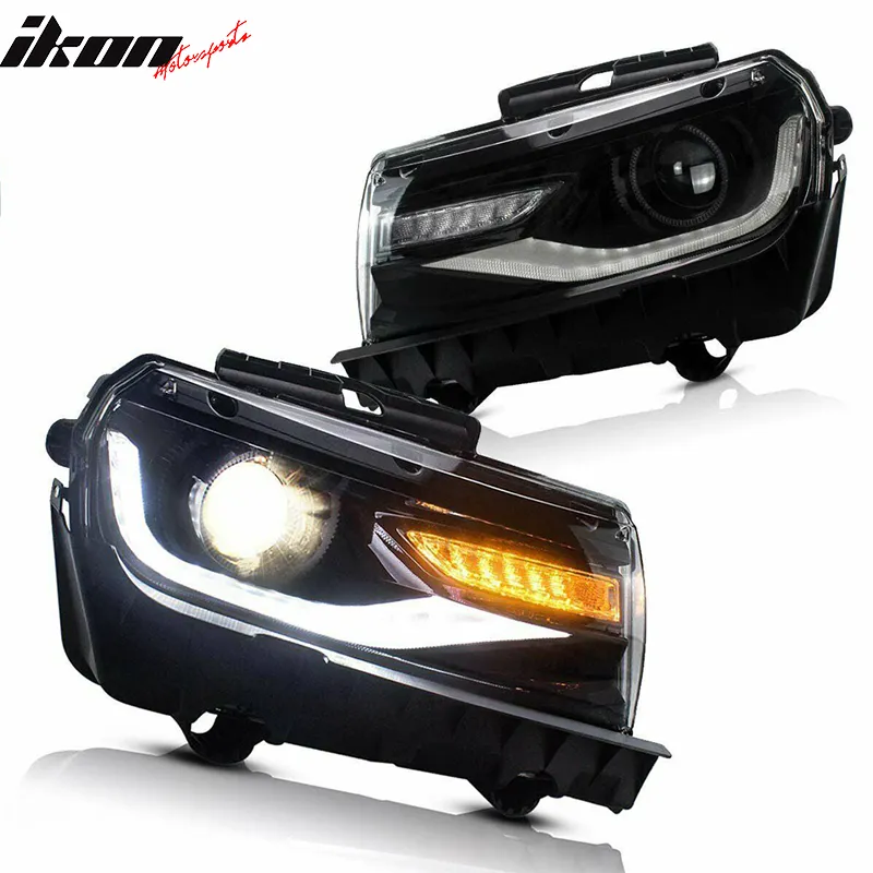 2014-2015 Chevy Camaro ZL1 Style Front Bumper Turn Signal Headlamps