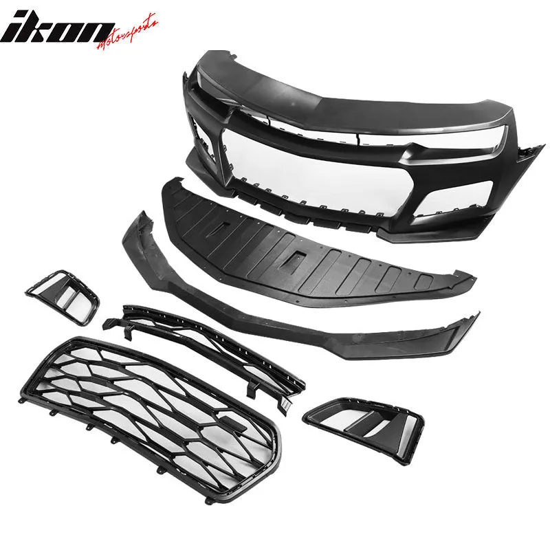 2014-2015 Chevy Camaro ZL1 Style Front Bumper Turn Signal Headlamps