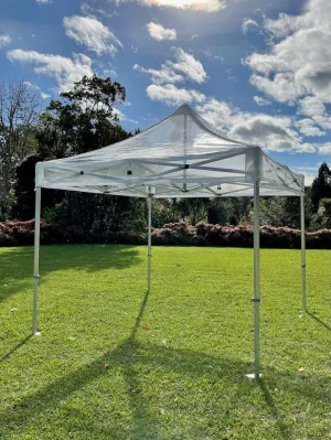 3x3m Clear Top Canopy = 9m2