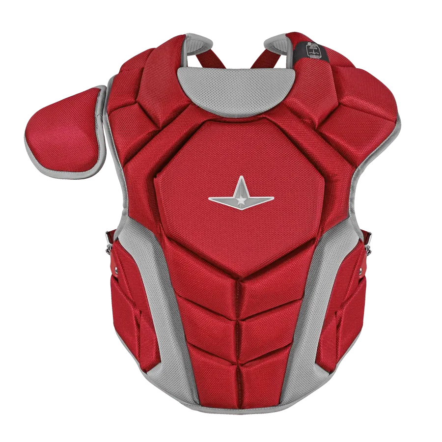All Star NOCSAE Certified Top Star Series Youth Chest Protector Ages 7-9