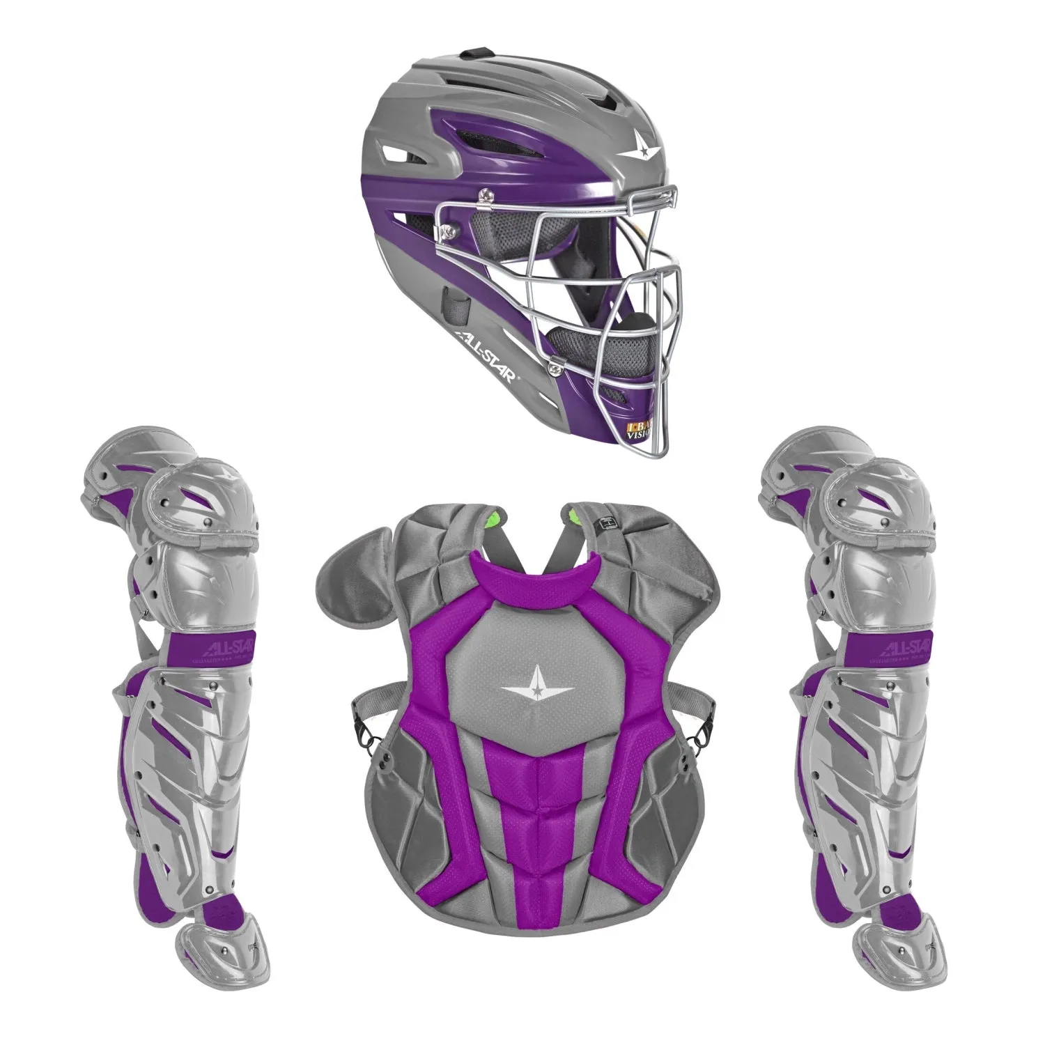 All Star SEI Certified System 7 Axis Travel Team Youth Catchers Set CKCC912S7XTT