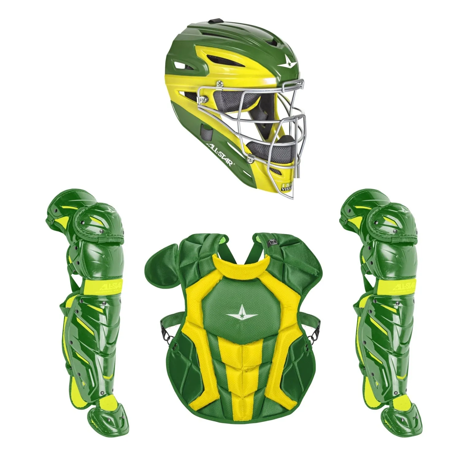 All Star SEI Certified System 7 Axis Travel Team Youth Catchers Set CKCC912S7XTT