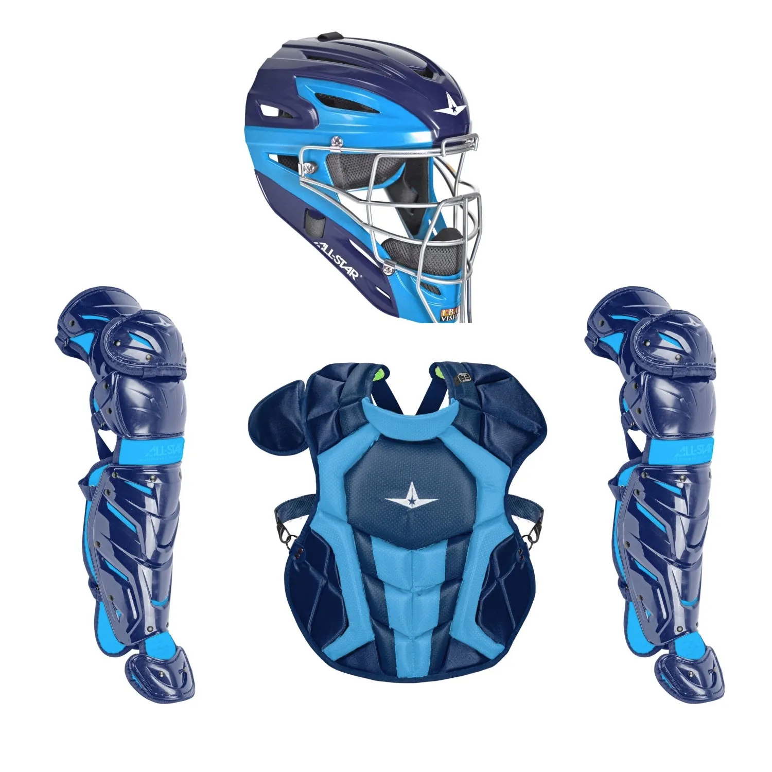 All Star SEI Certified System 7 Axis Travel Team Youth Catchers Set CKCC912S7XTT
