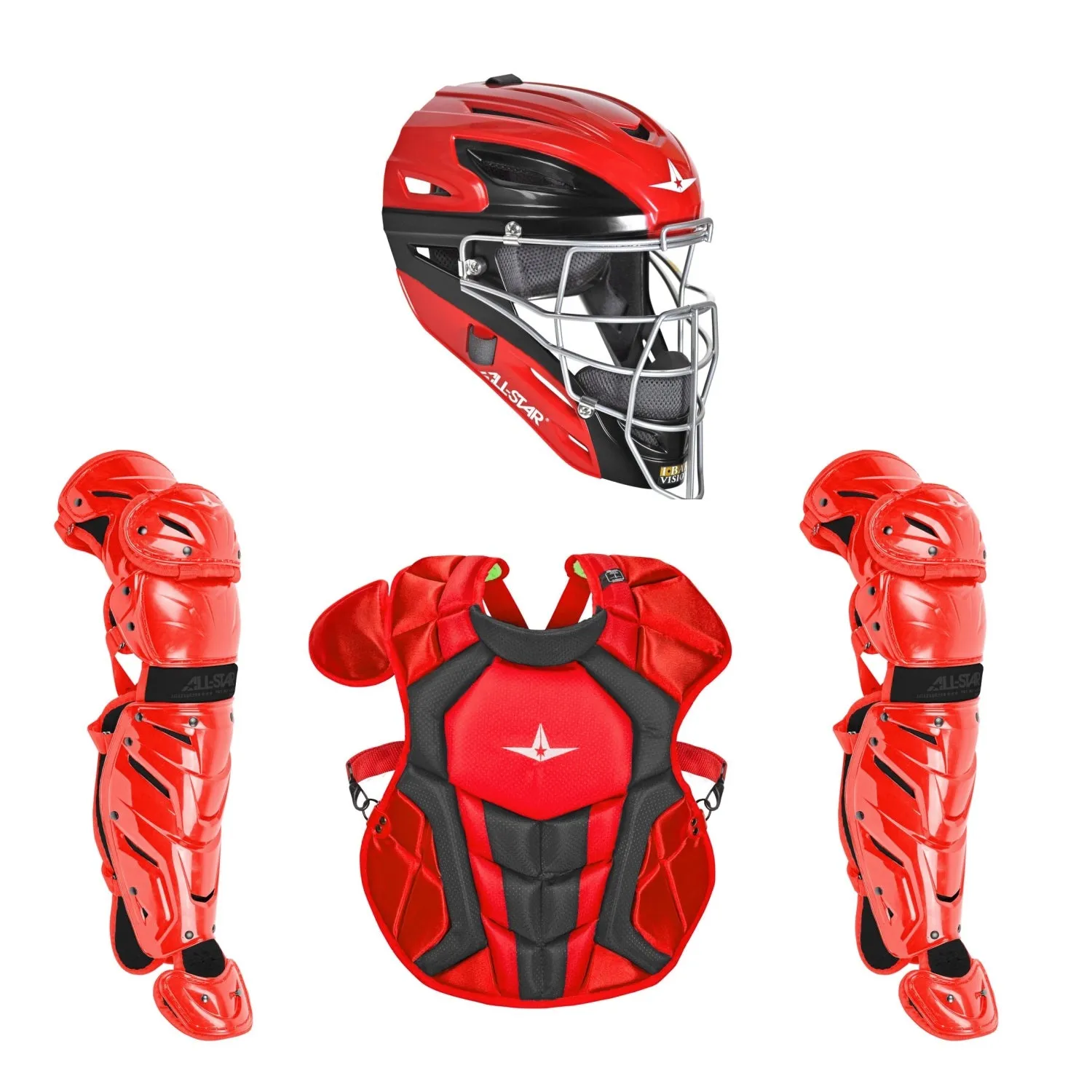 All Star SEI Certified System 7 Axis Travel Team Youth Catchers Set CKCC912S7XTT