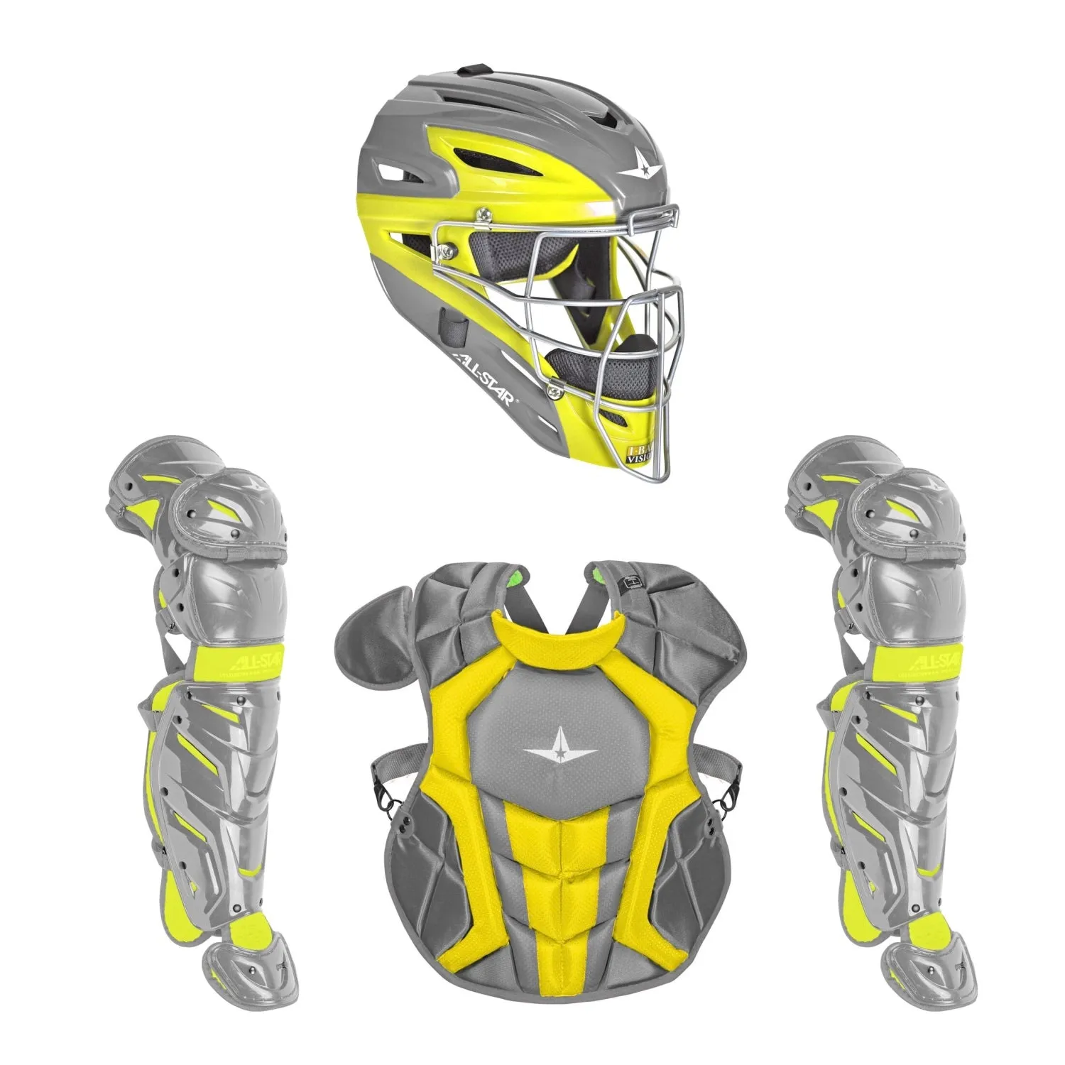 All Star SEI Certified System 7 Axis Travel Team Youth Catchers Set CKCC912S7XTT