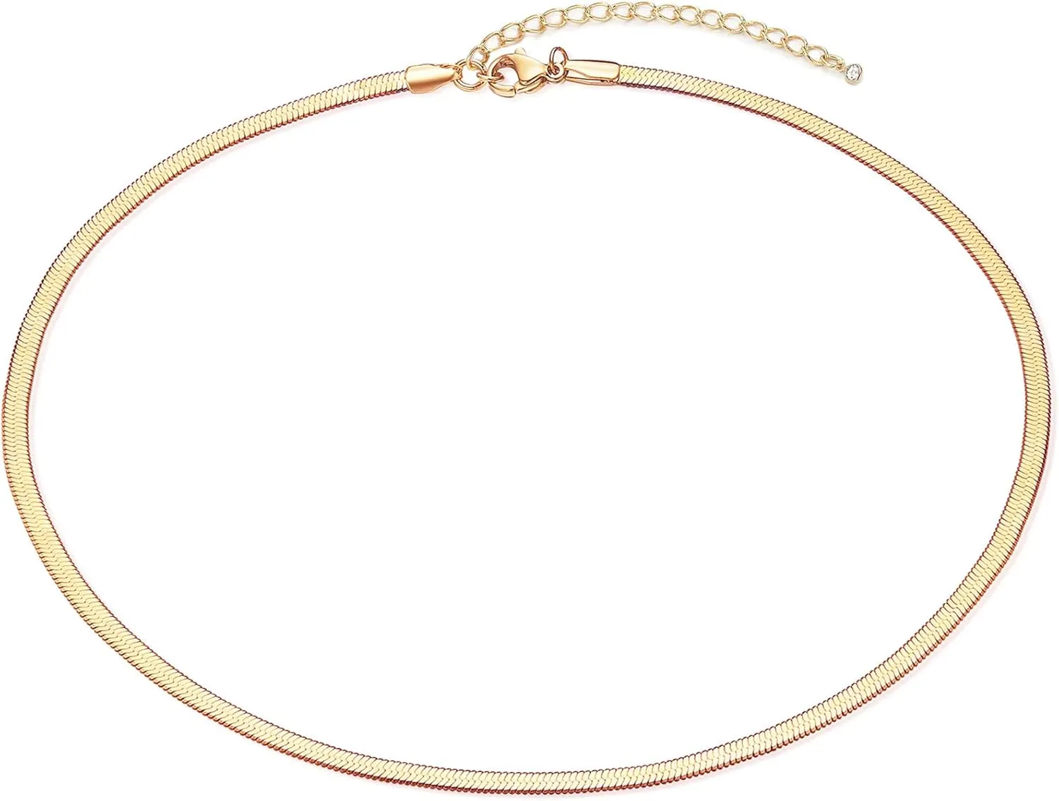 Ava Riley Dainty Necklace for Women,14K Real Silver Simple Necklace for Women, Pearl Lock Bar Karma Circle Trendy Choker Jewelry