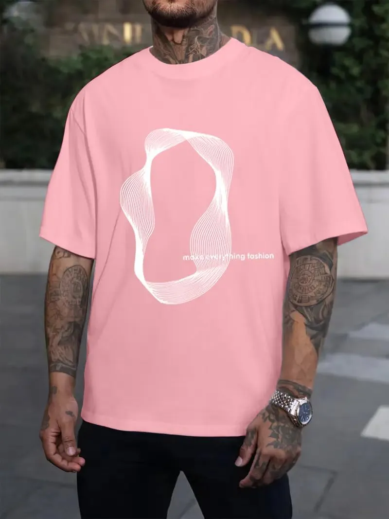 Bealin Mens Graphic Tees Oversized Creative Graffiti Short Sleeve Shirts Summer Casual Rapper Streetwear Y2k Tops Tshirt