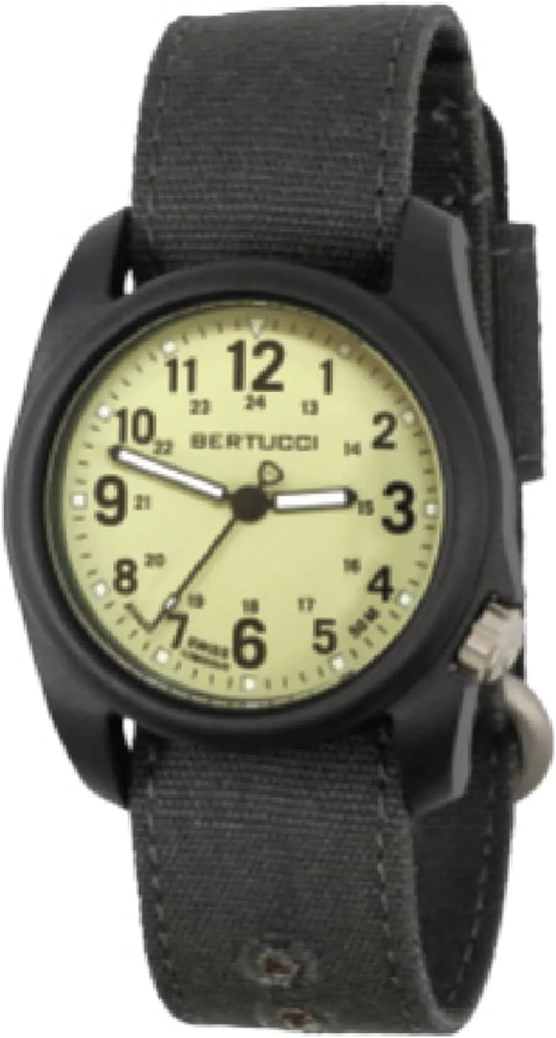 BERTUCCI DX3 Canvas Watch | Saguaro/Black