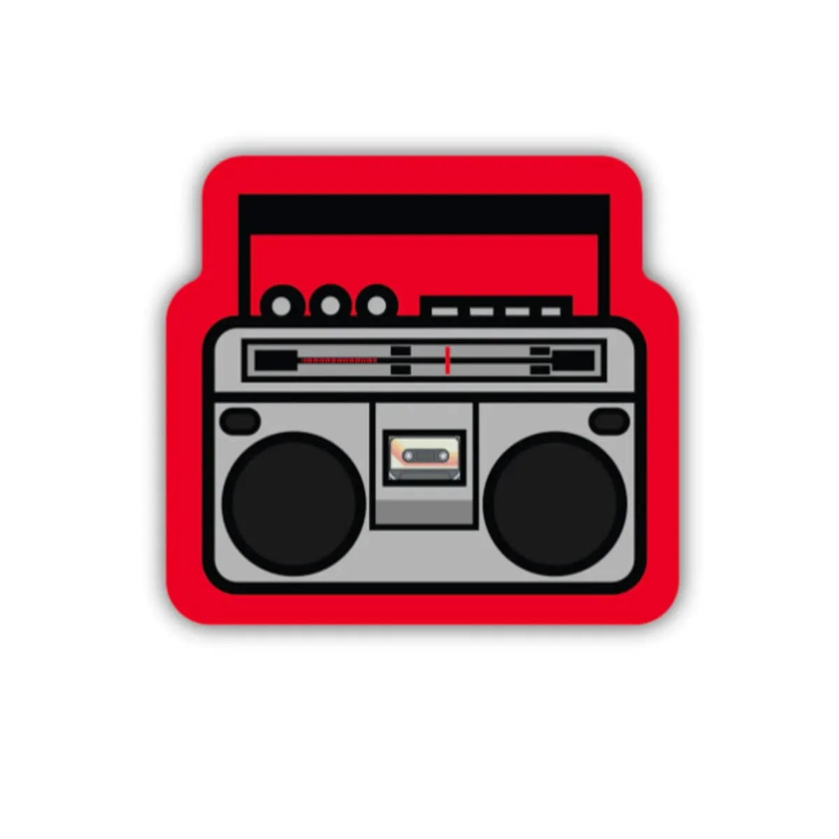 Boombox Sticker