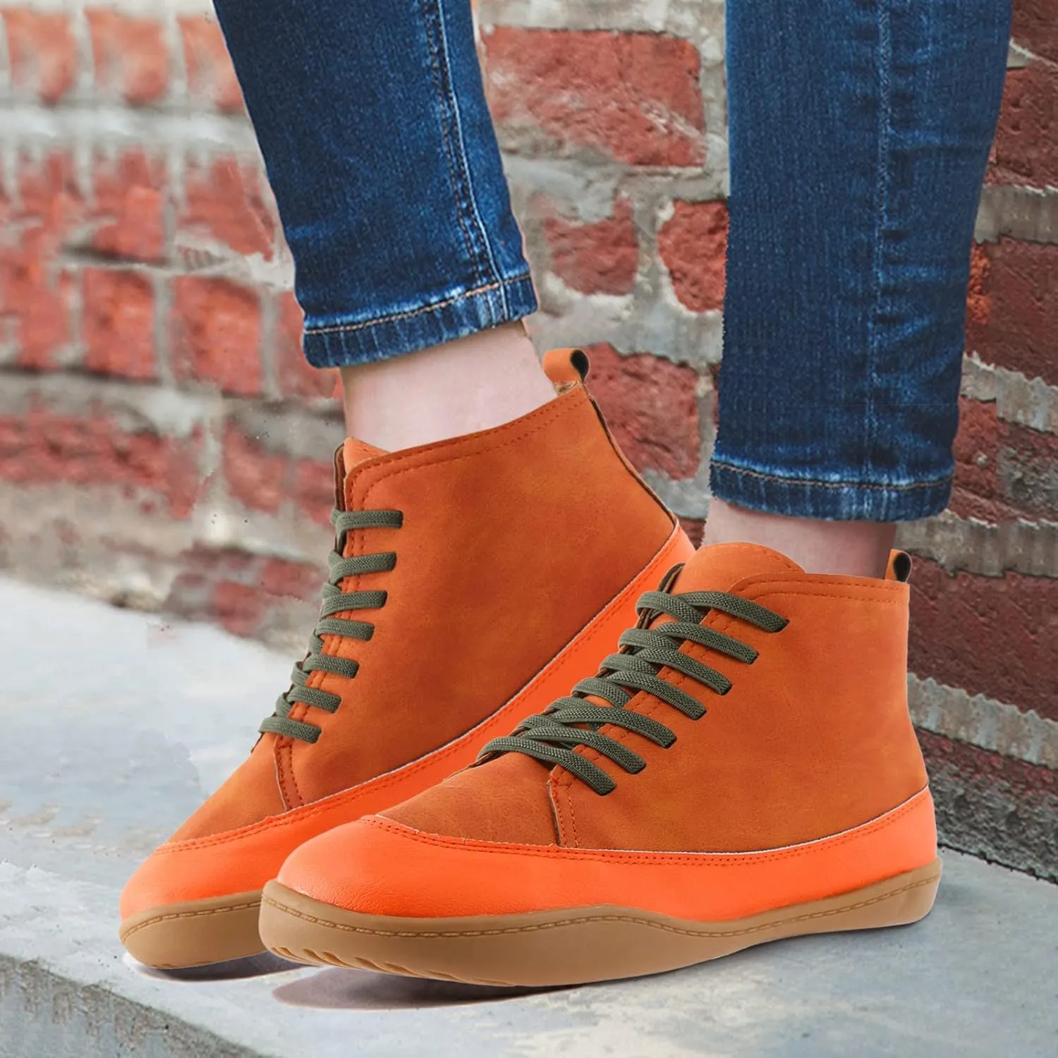 Booties for Women Ankle Womens Wide Booties Womans Ankle Boots Mens Hiking Boot Keep Warm Flat Bottom Chunky Block Heel Side Zipper Pointd Toe