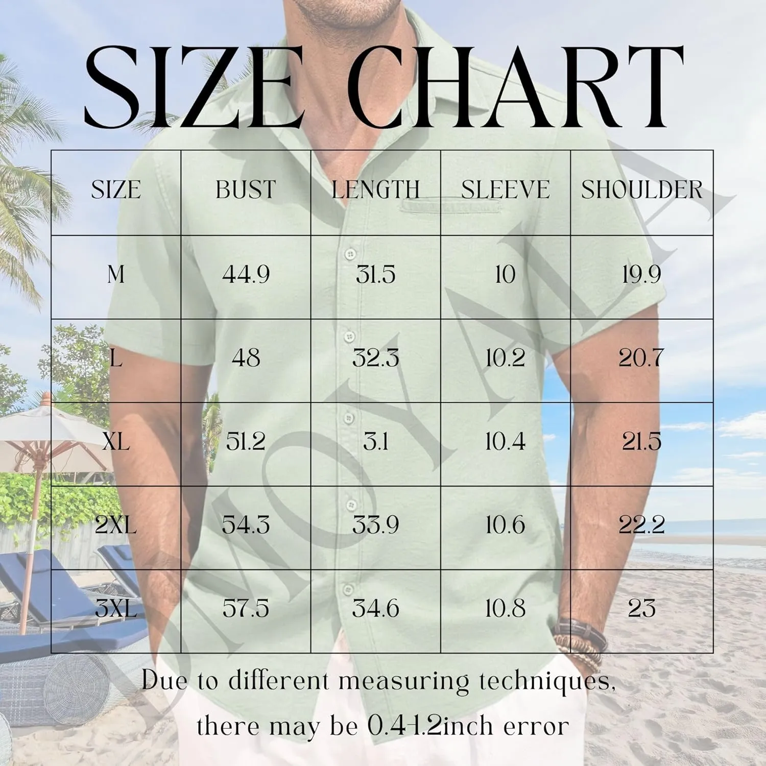 Button Down Shirt for Men Linen Short Sleeve Shirts Summer Casual Loose Solid Color Beach Shirts Tops