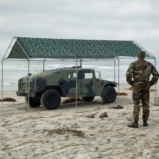 Camouflage Poly Tarps