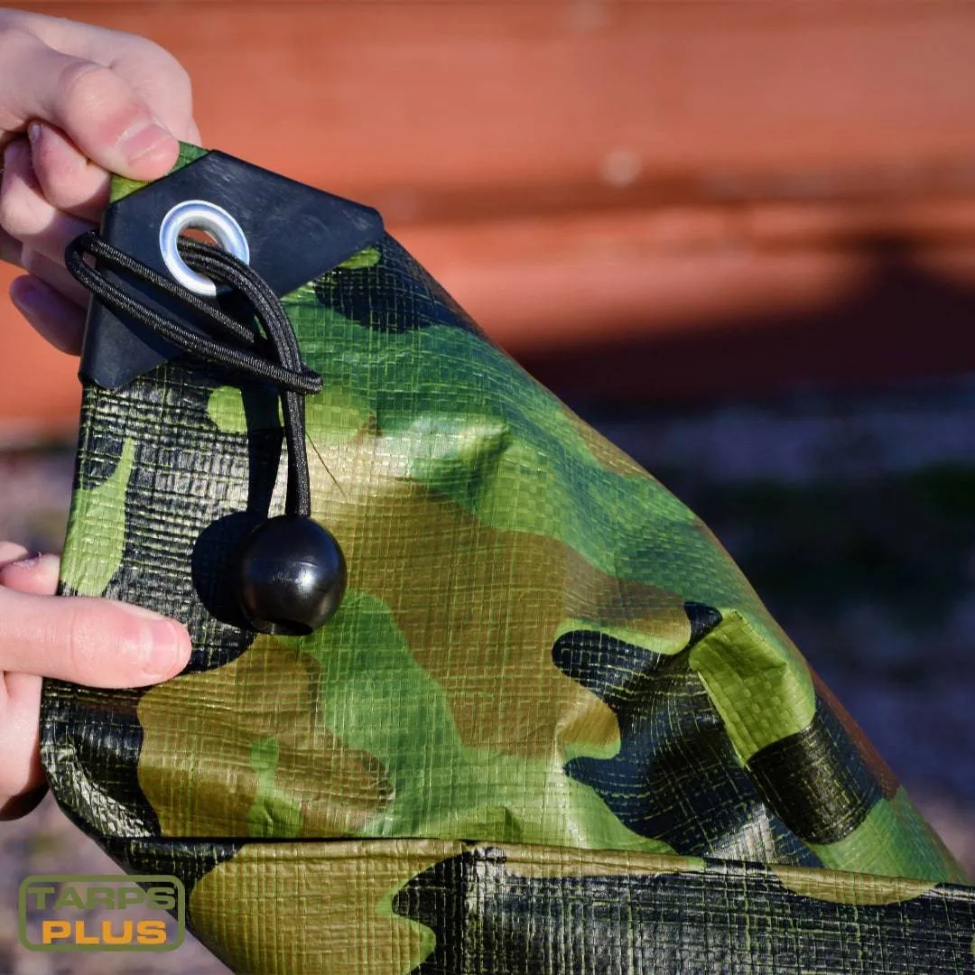 Camouflage Poly Tarps