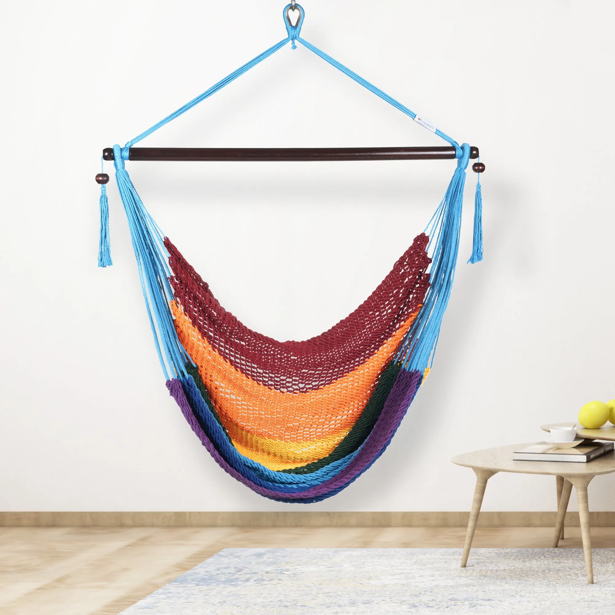 Caribbean Hammock Chair - Rainbow