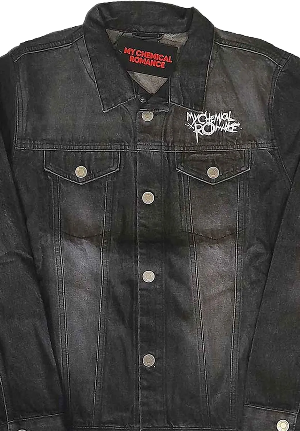 Denim Jacket The Black Parade Band Logo Official Unisex