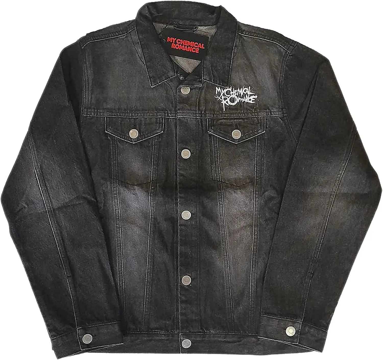 Denim Jacket The Black Parade Band Logo Official Unisex