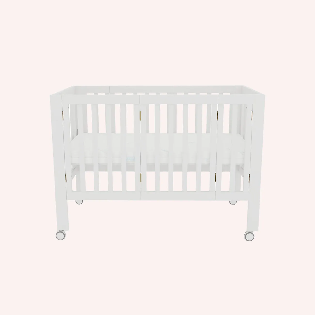 Dixie Folding Cot - White