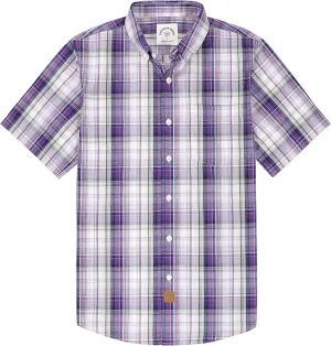 Dubinik Mens Short Sleeve Button Down Shirts Summer Vintage Short Sleeve Button Down Men Lightweight Men's Casual Shirts
