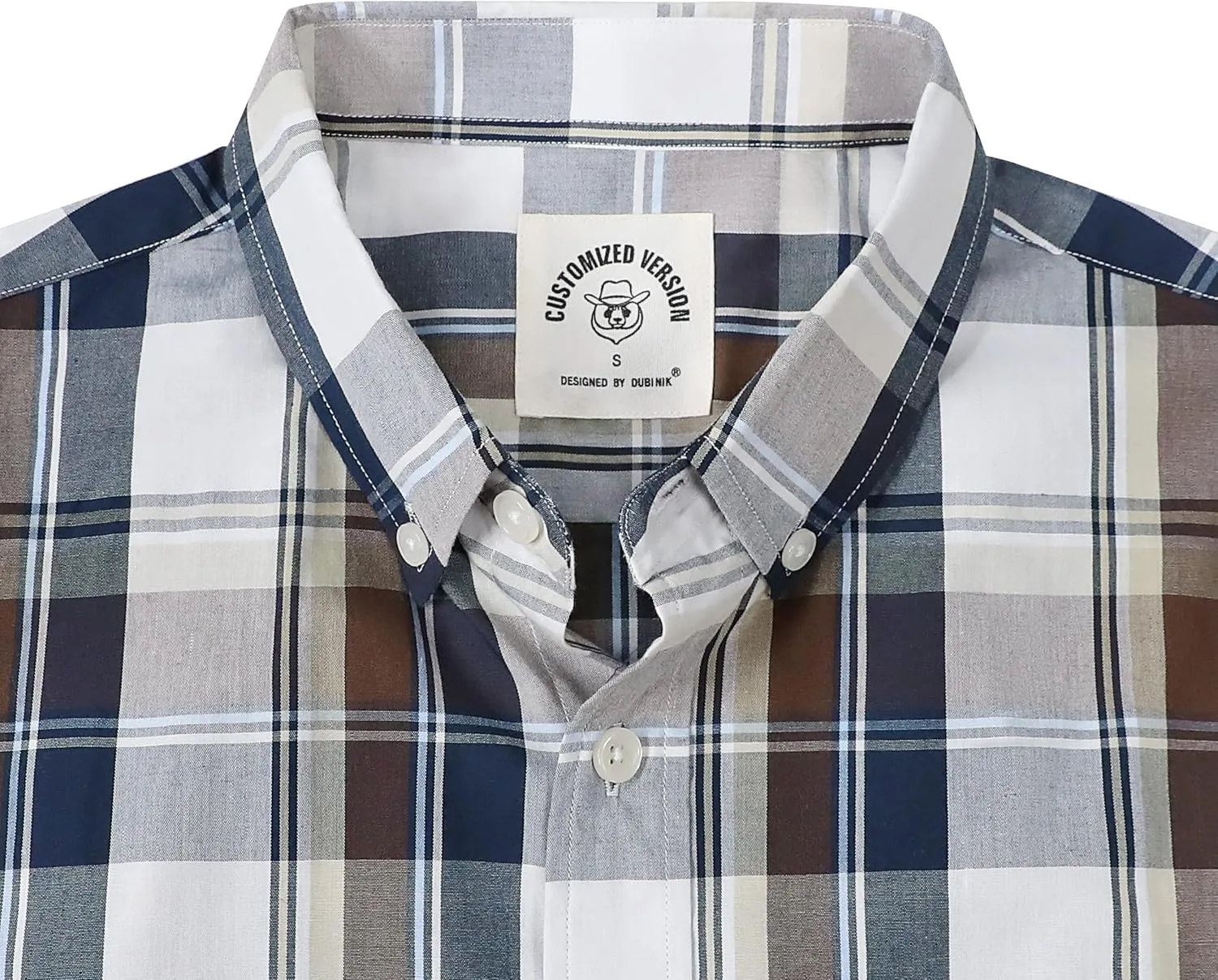 Dubinik Mens Short Sleeve Button Down Shirts Summer Vintage Short Sleeve Button Down Men Lightweight Men's Casual Shirts