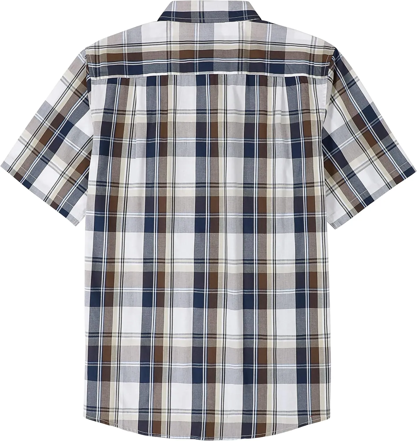 Dubinik Mens Short Sleeve Button Down Shirts Summer Vintage Short Sleeve Button Down Men Lightweight Men's Casual Shirts