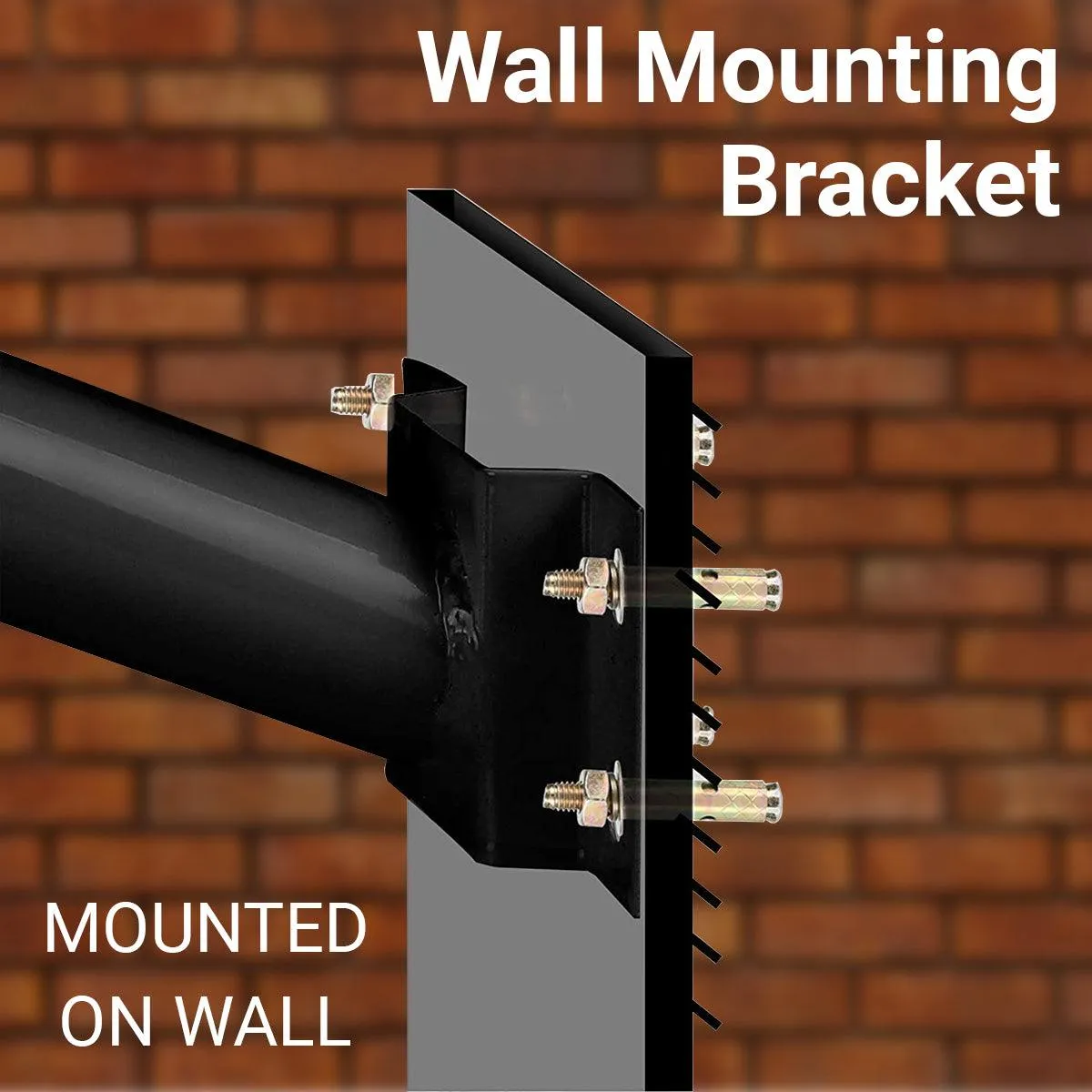 Epyz Black Mounting Short Pole