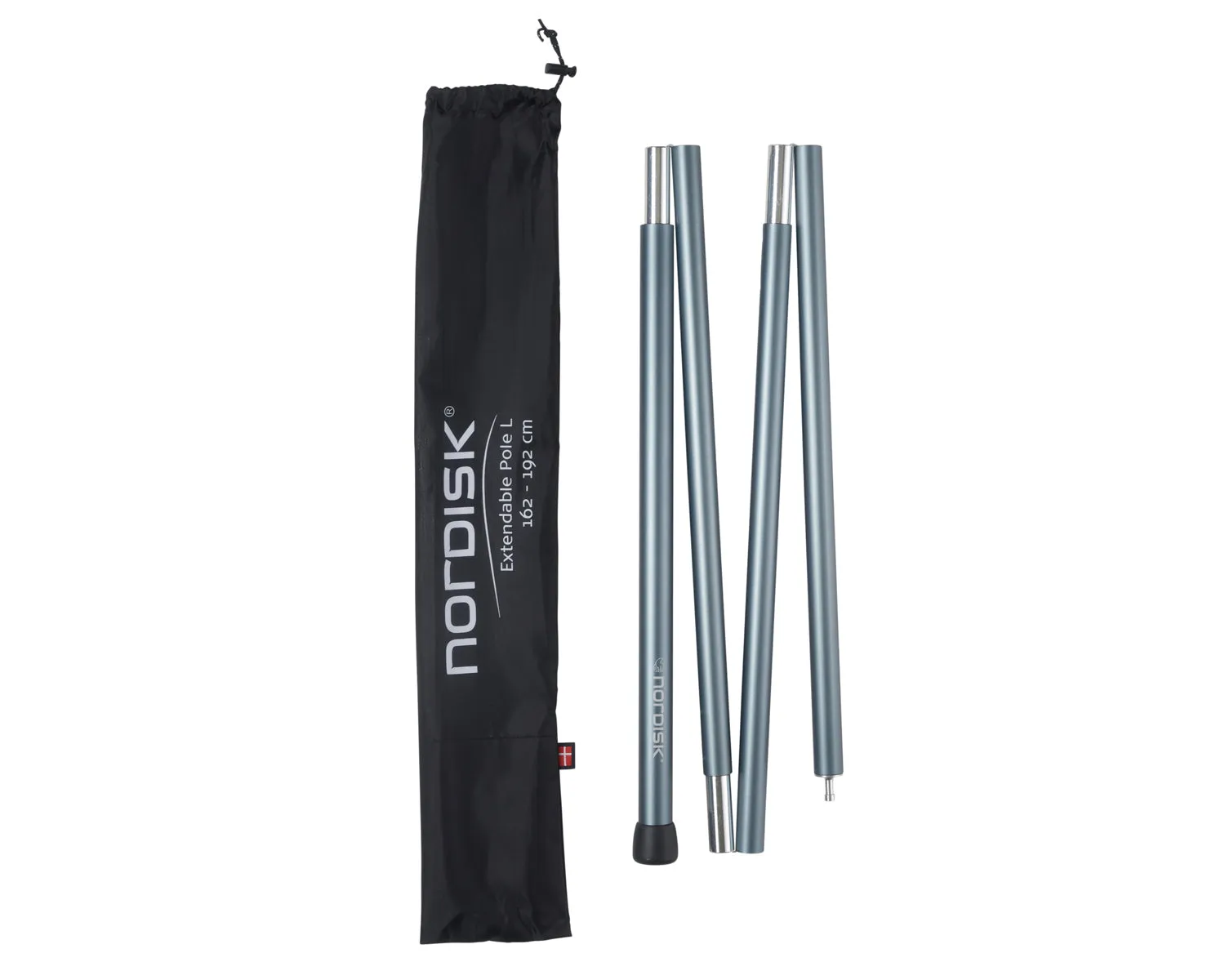 Extendable Pole 162-192 cm - 162-192 cm - Aluminium