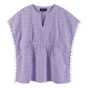 Eyelet Cover Up | Purple