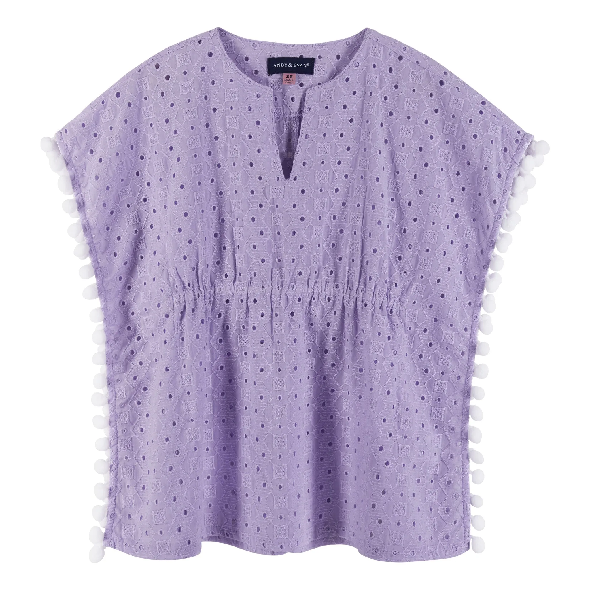 Eyelet Cover Up | Purple