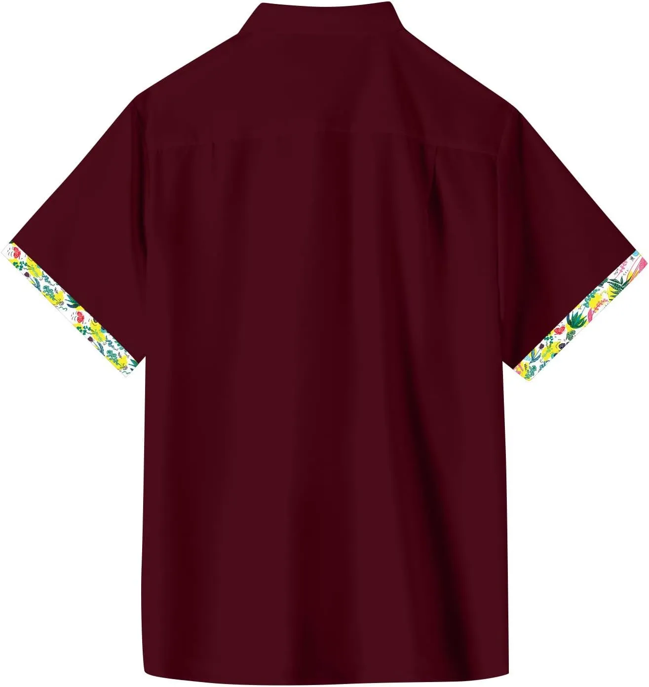 Hawaiian Shirts for Me Linen Short Sleeve Button Down Casual Shirt Business Dress Clothing Beach Fashion Summer Tops