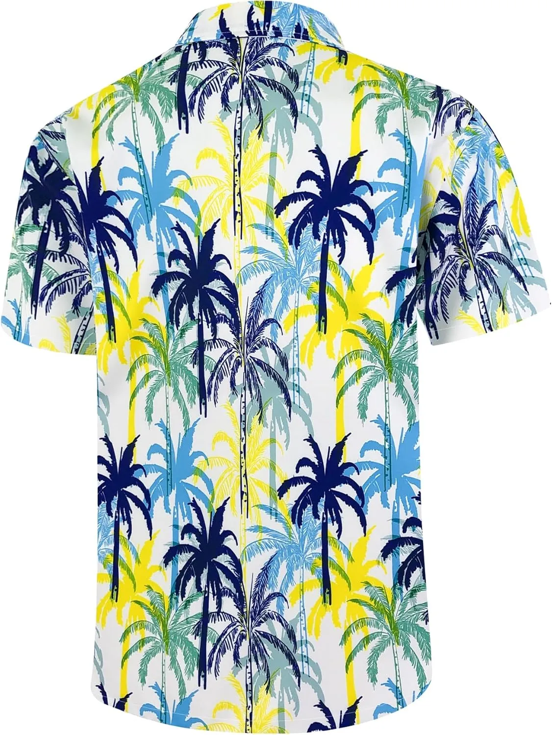 Hawaiian Shirts for Men Casual Beach Summer Shirt Floral Button Down Tropical Holiday Short Sleeve Shirts