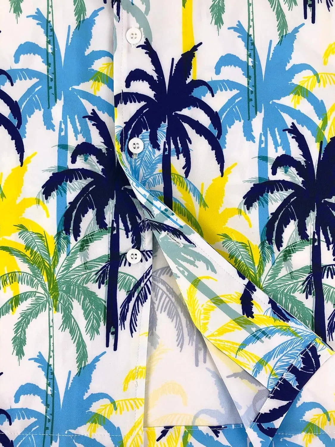 Hawaiian Shirts for Men Casual Beach Summer Shirt Floral Button Down Tropical Holiday Short Sleeve Shirts