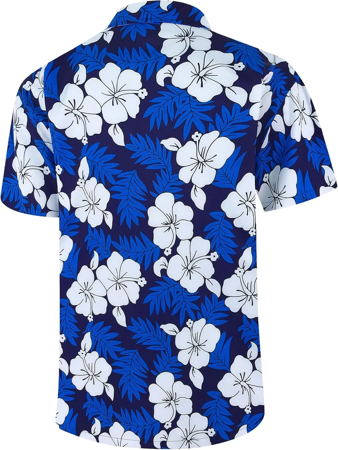 Hawaiian Shirts for Men Casual Beach Summer Shirt Floral Button Down Tropical Holiday Short Sleeve Shirts