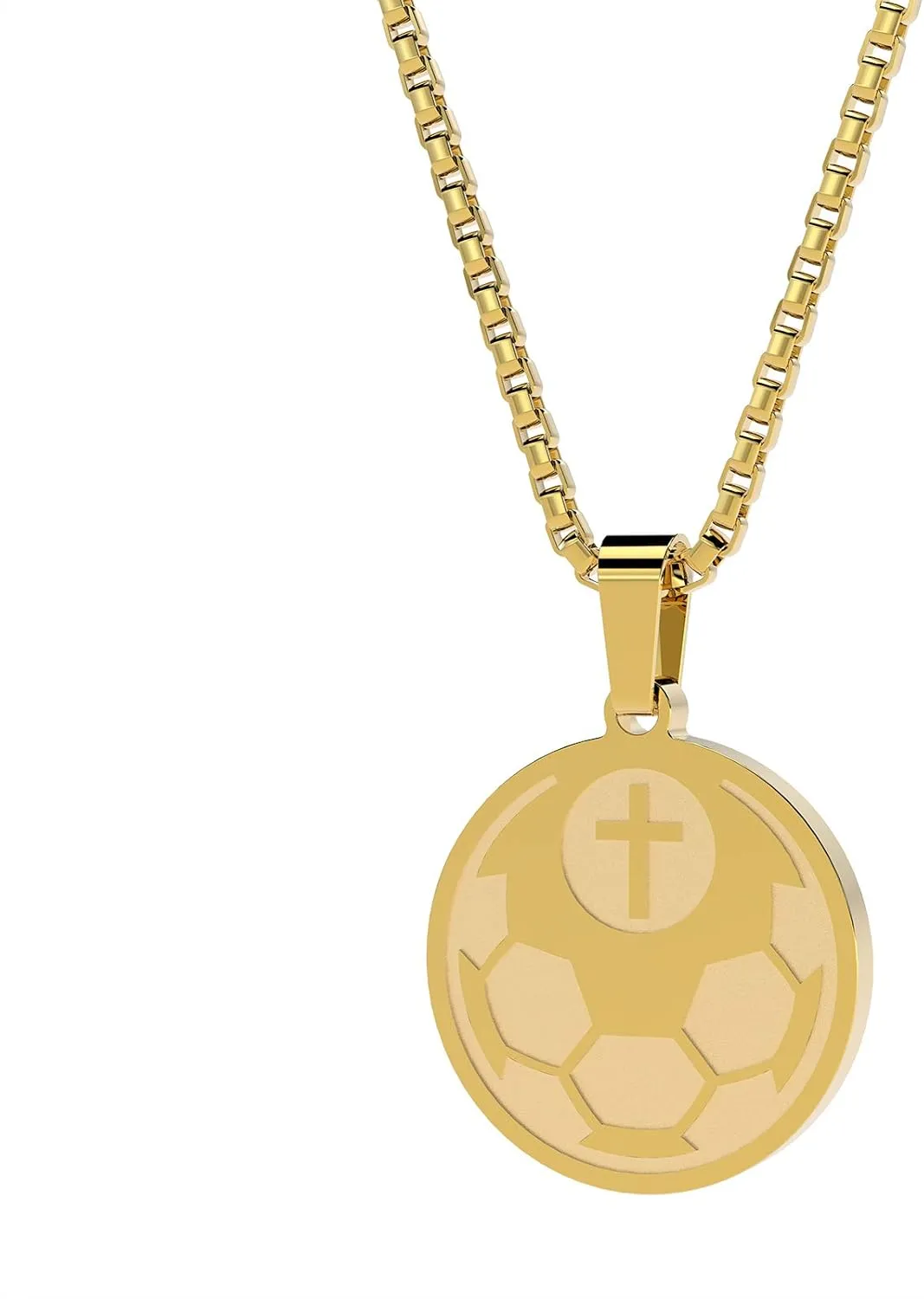 HOFOYA Sports Athletes Necklace with Inspiring Bible Quote from Phil 4:13 Baseball Basketball Football Soccer Volleyball Pendant Jewelry Gift for Men Teen boys girls,Christ Baptist gifts.