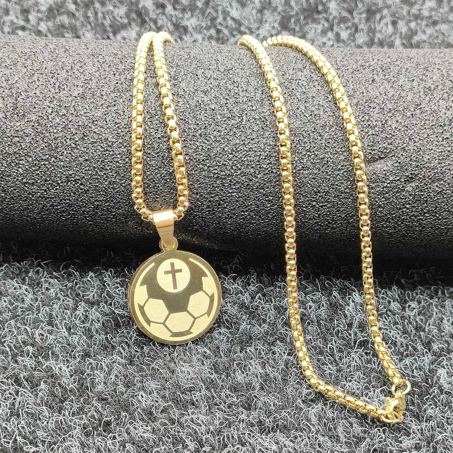 HOFOYA Sports Athletes Necklace with Inspiring Bible Quote from Phil 4:13 Baseball Basketball Football Soccer Volleyball Pendant Jewelry Gift for Men Teen boys girls,Christ Baptist gifts.