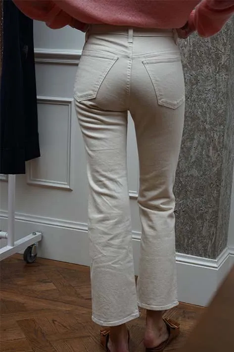 Ivory Vivian Boot Cut Flare