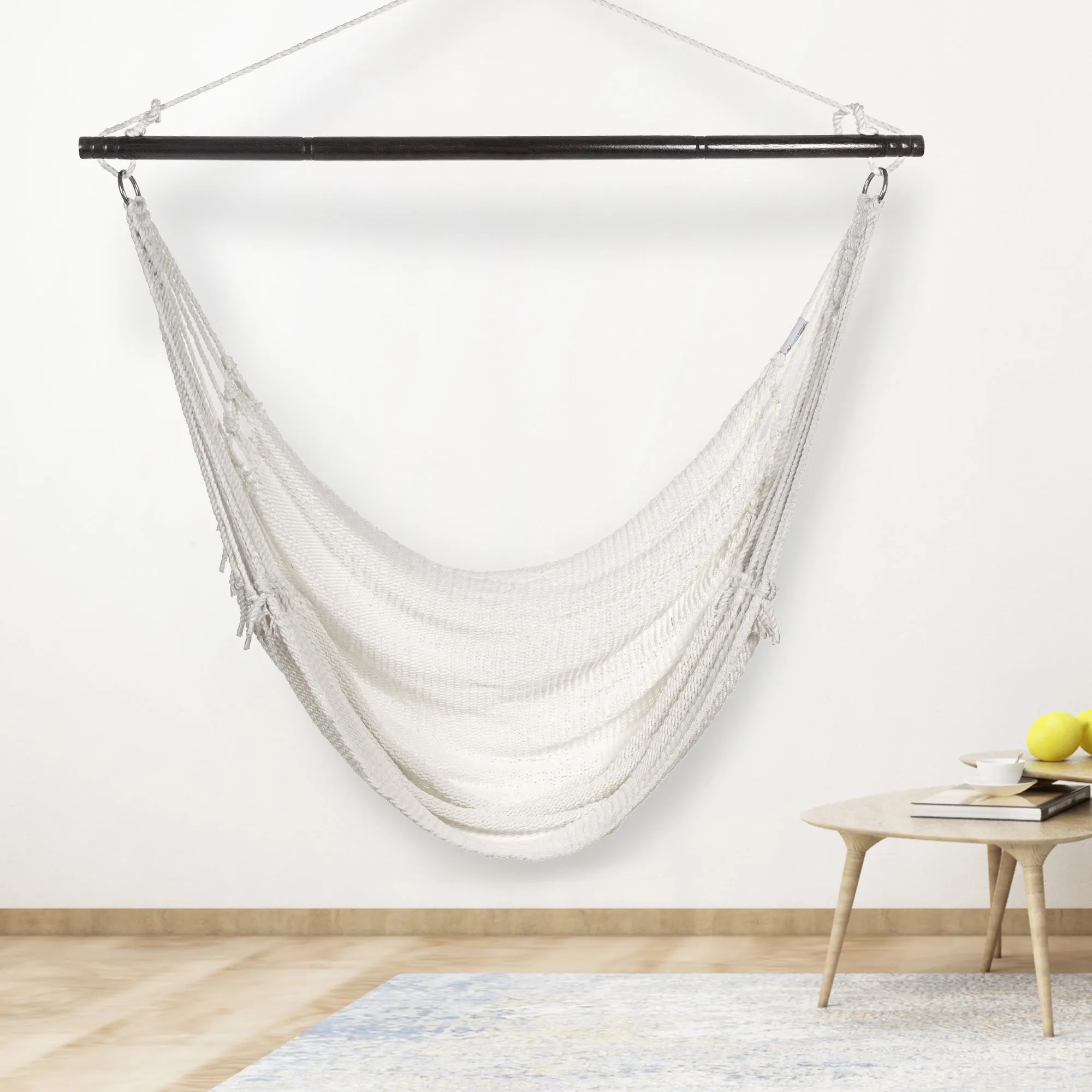 Jumbo Caribbean Hammock Chair - White