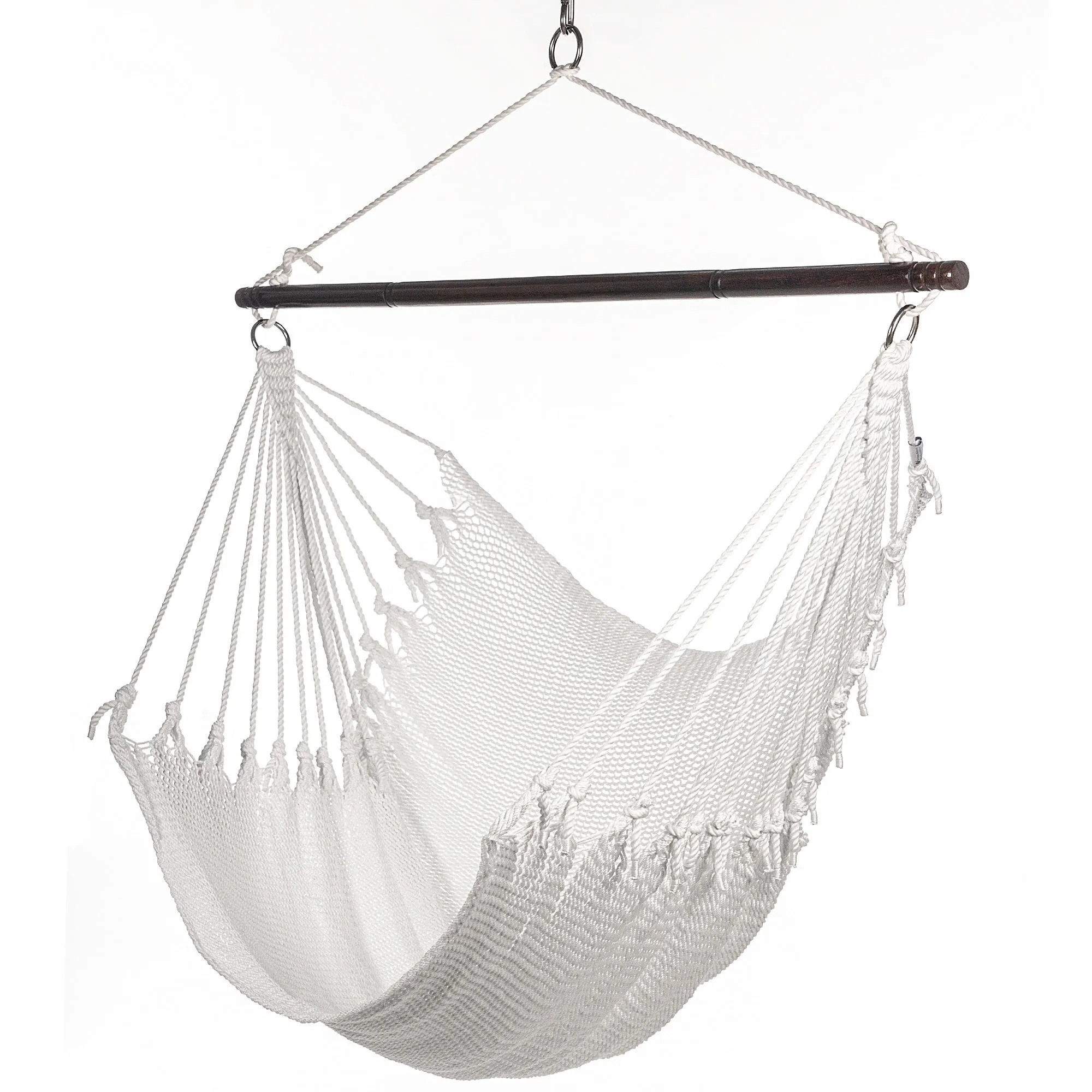 Jumbo Caribbean Hammock Chair - White