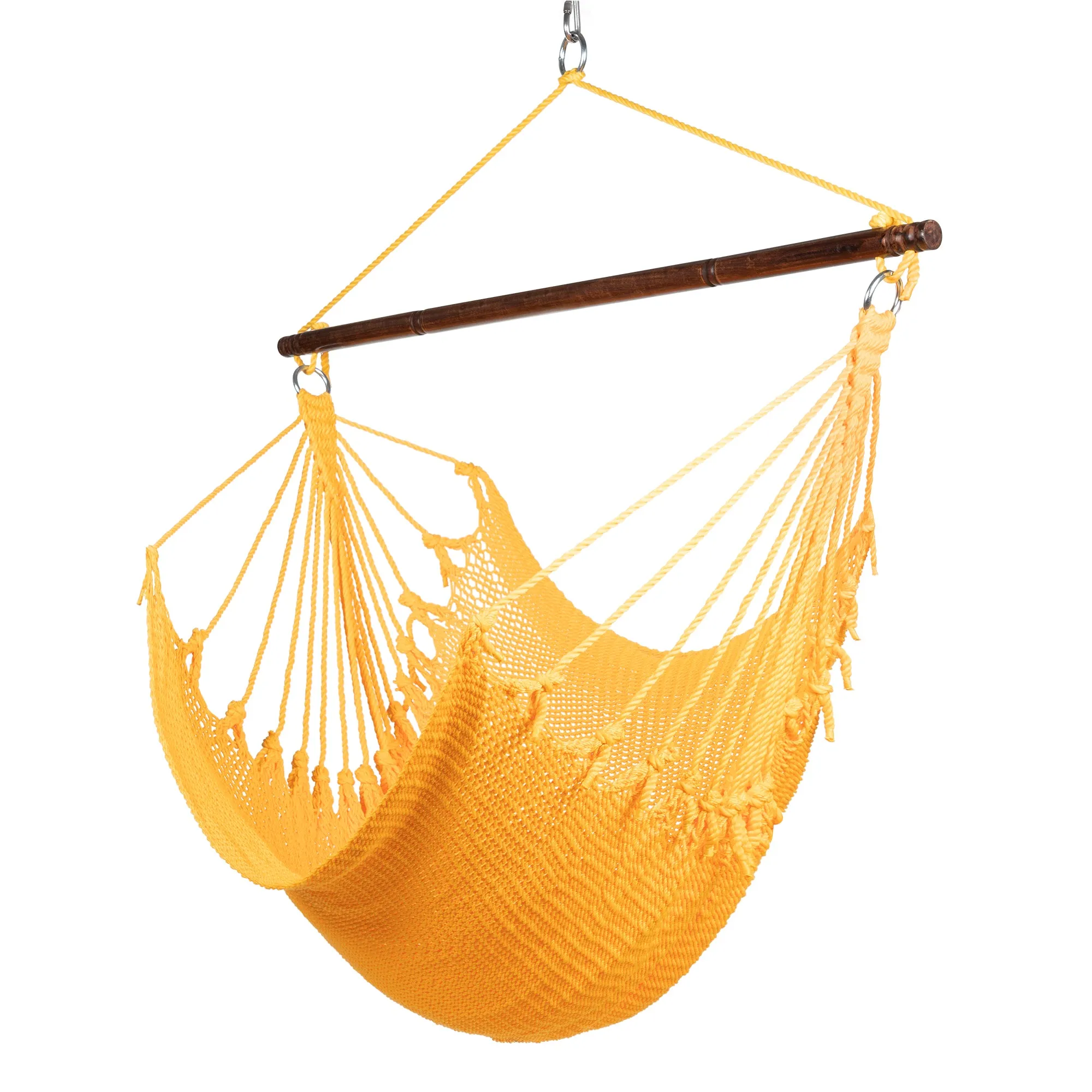 Jumbo Caribbean Hammock Chair - Yellow