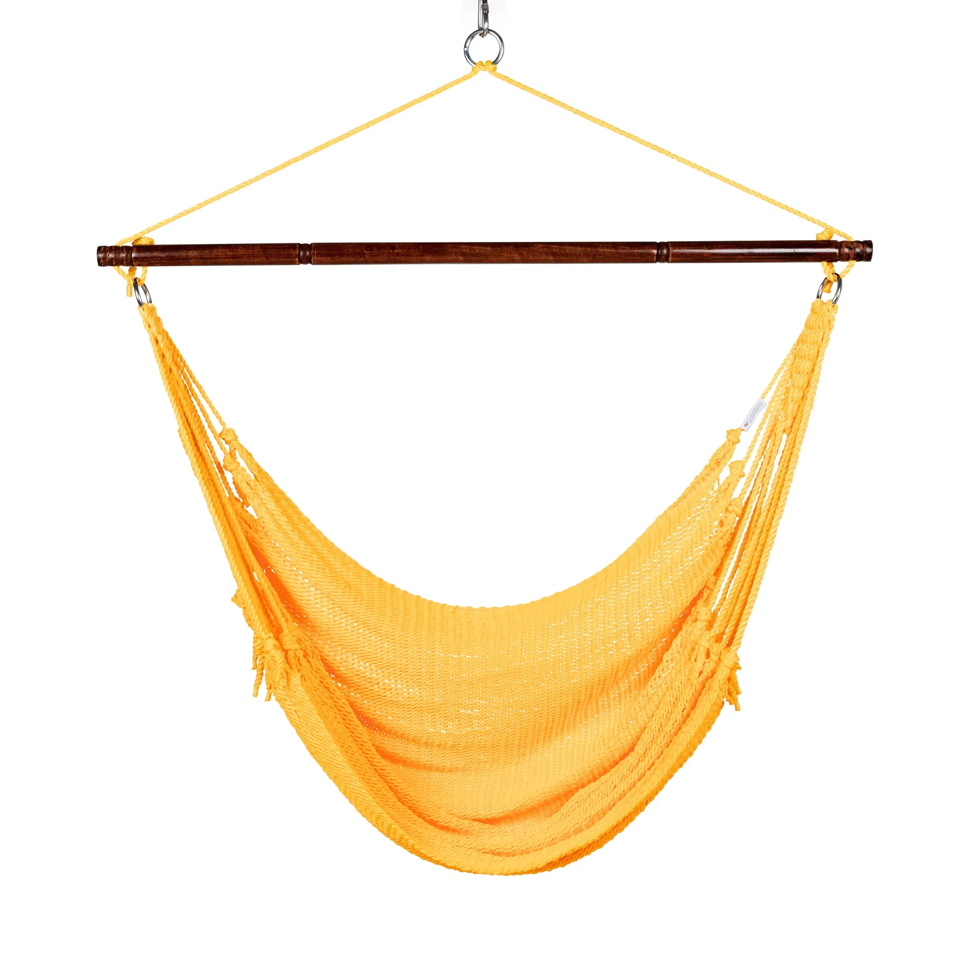 Jumbo Caribbean Hammock Chair - Yellow