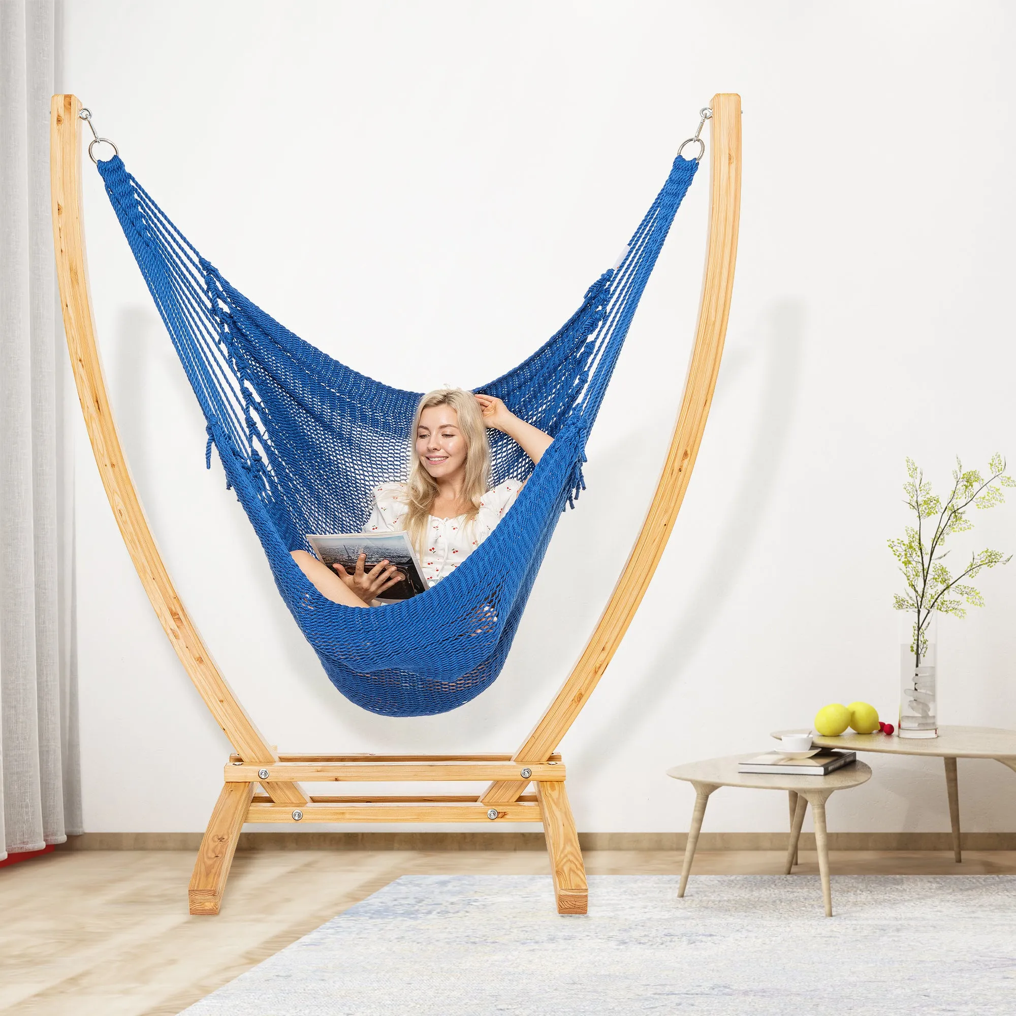 Jumbo Caribbean Recliner - Dark Blue