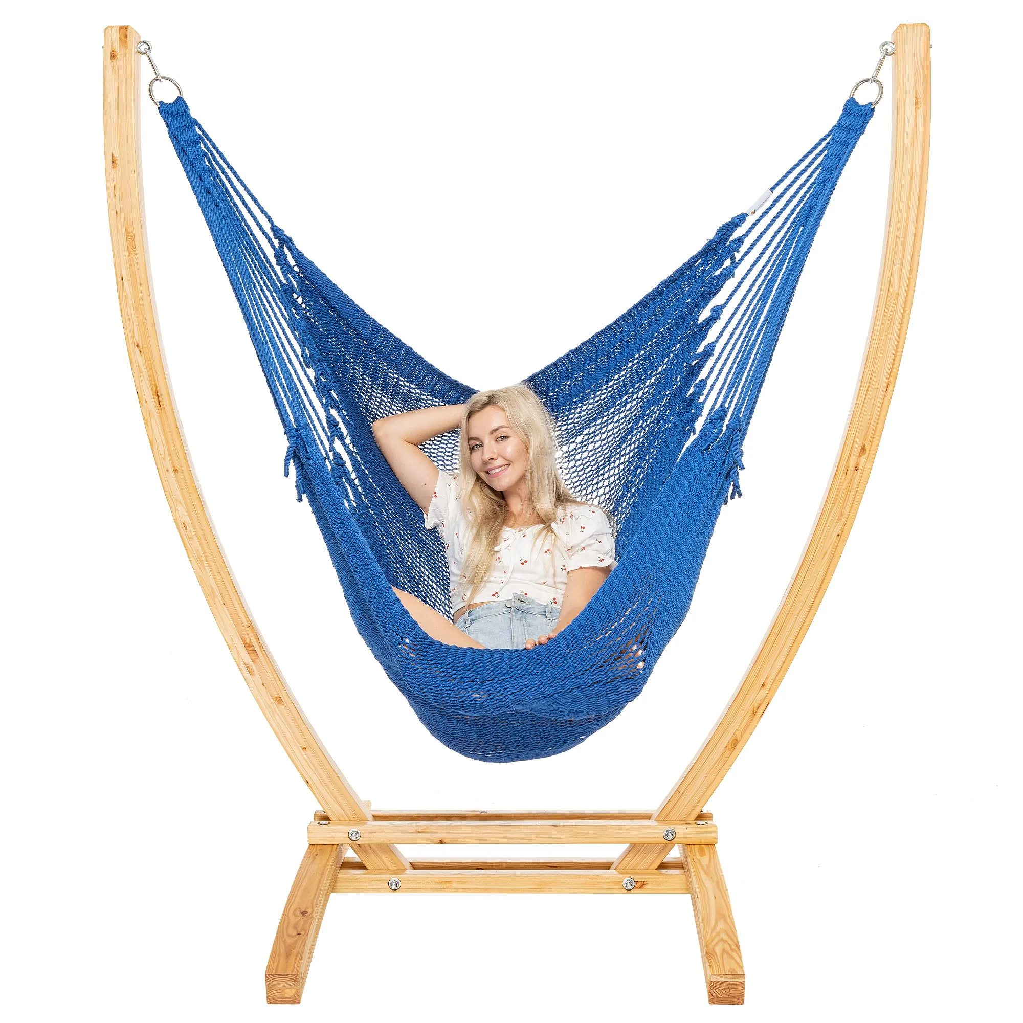Jumbo Caribbean Recliner - Dark Blue