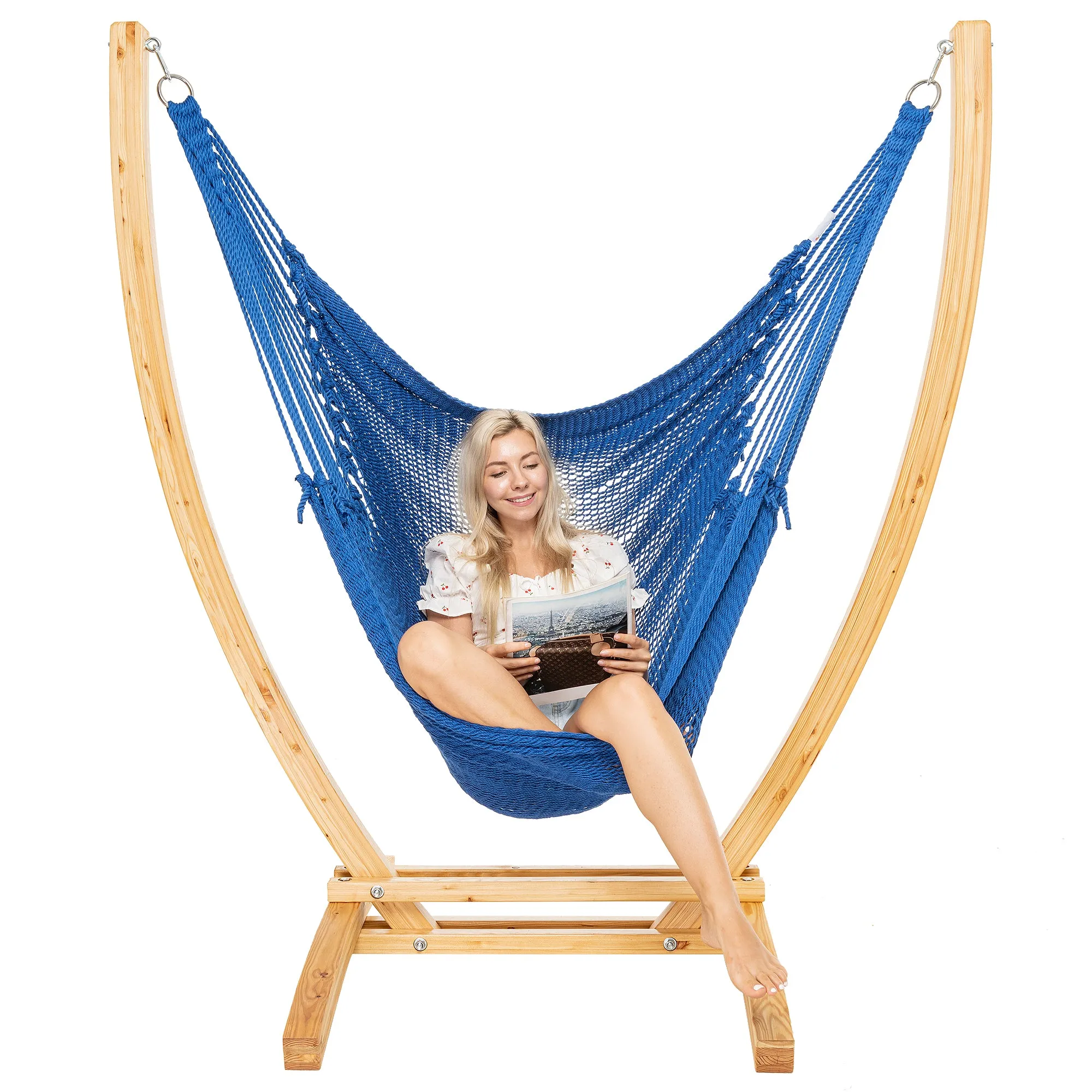 Jumbo Caribbean Recliner - Dark Blue