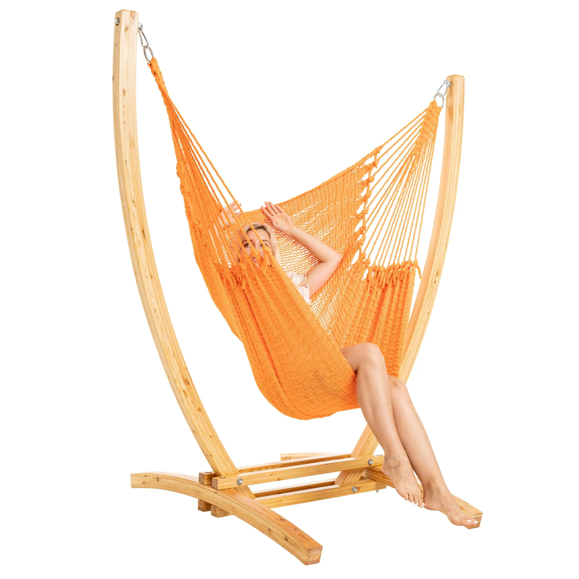 Jumbo Caribbean Recliner - Orange