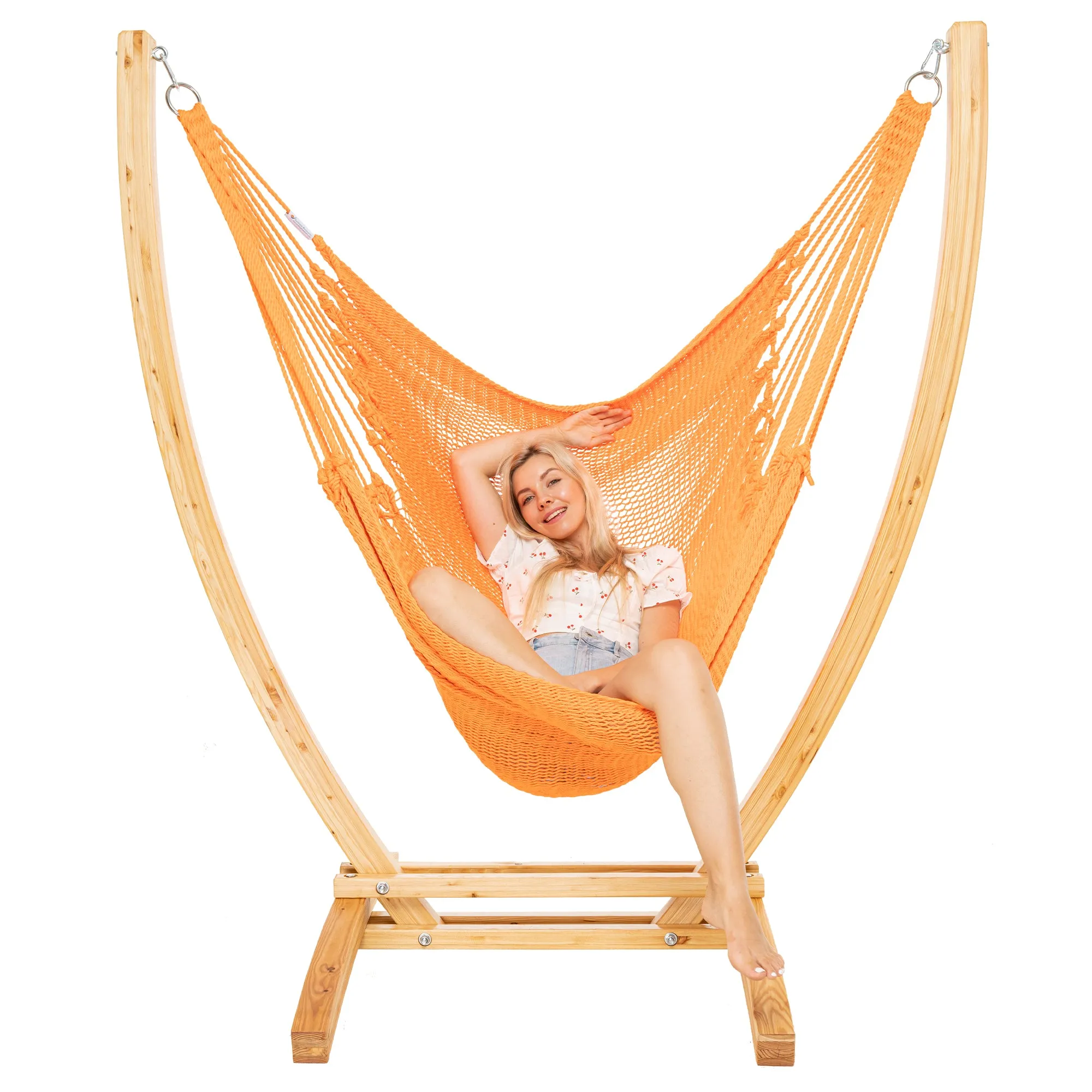 Jumbo Caribbean Recliner - Orange