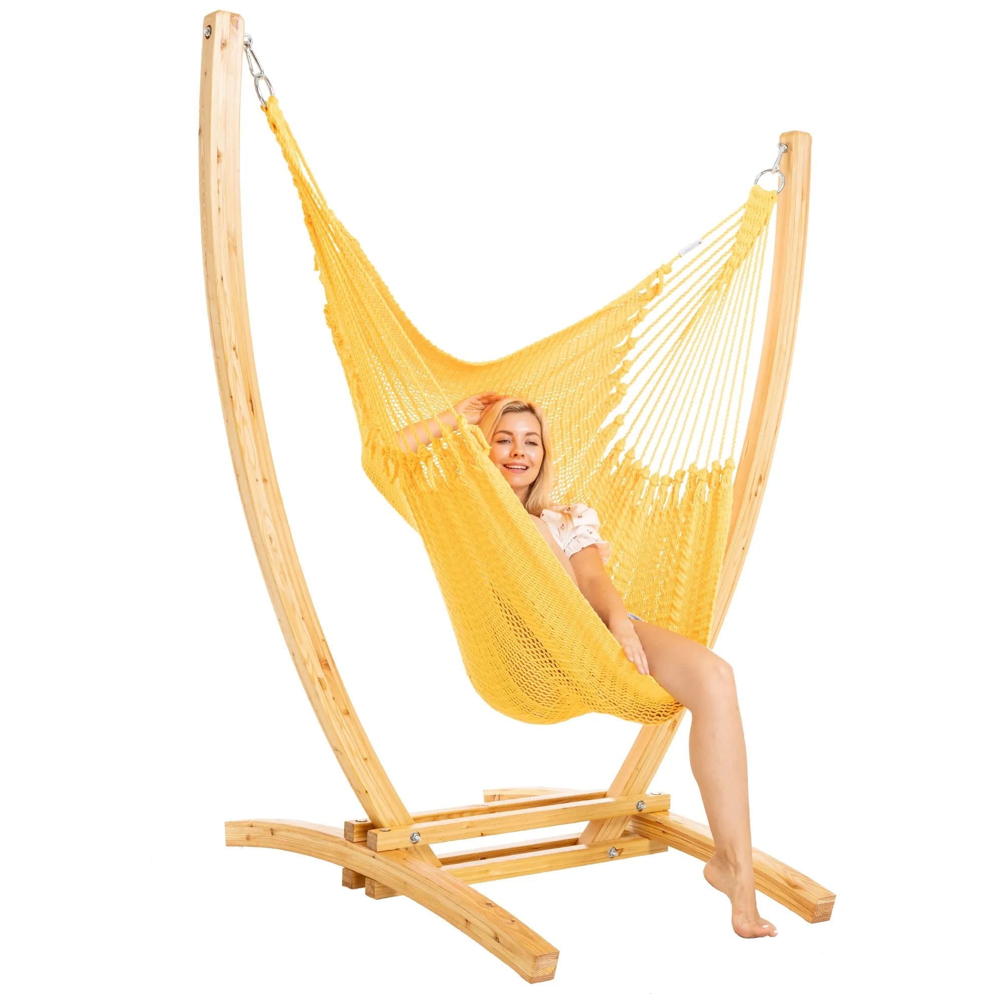 Jumbo Caribbean Recliner - Yellow