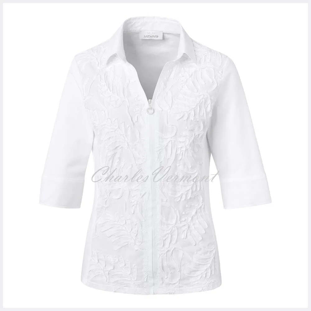 Just White Blouse – Style 42646