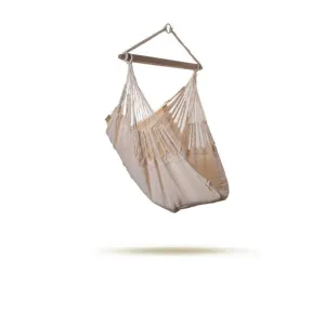 Knit Hanging Chair - Ecru
