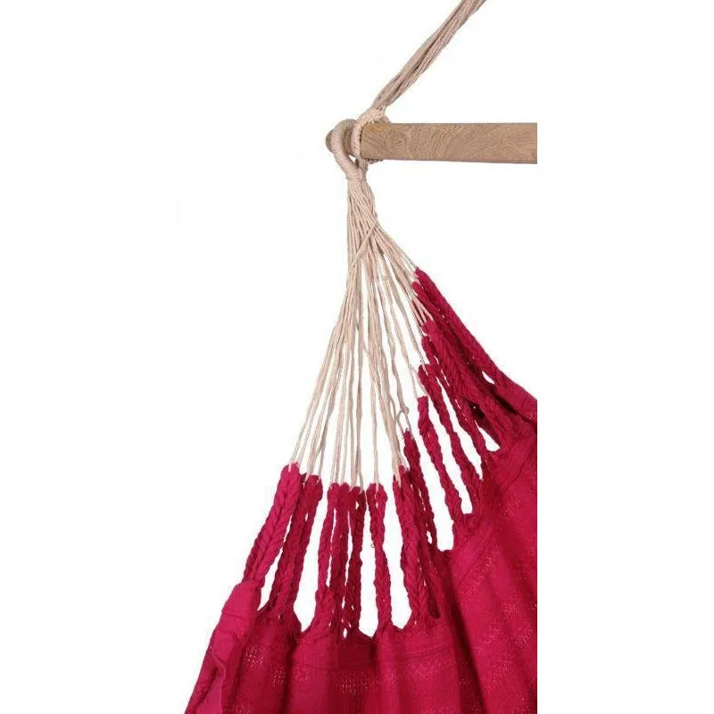 Knit Hanging Chair - Fuschia