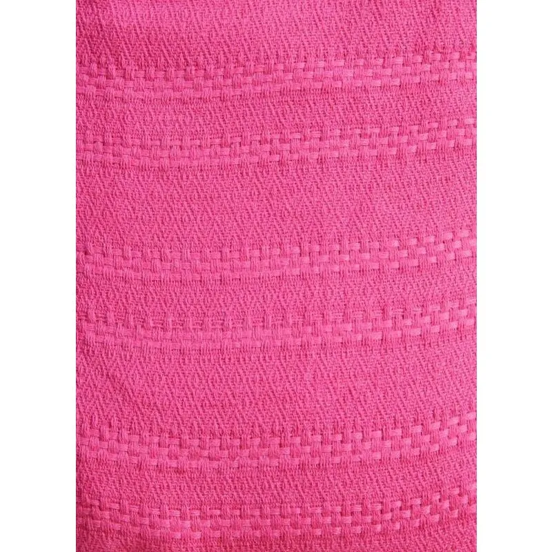Knit Hanging Chair - Fuschia