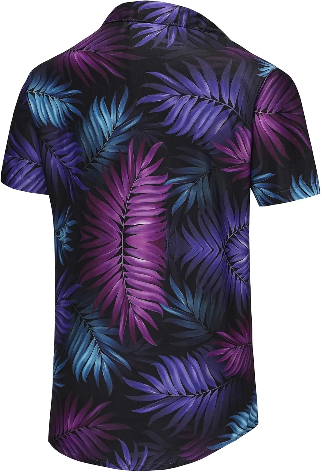 KYKU Hawaiian Shirt for Men - Funny Vacation Tropical Beach Shirts Short Sleeve Button Down Summer Clothes with Pockets